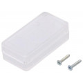 1551BCLR; Enclosure: multipurpose; X: 25mm; Y: 50mm; Z: 15mm; 1551 MINI; ABS; HAMMOND