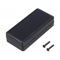 1551CBK; Enclosure: multipurpose; X: 30mm; Y: 65mm; Z: 15mm; 1551 MINI; ABS; HAMMOND