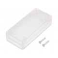 1551CCLR; Enclosure: multipurpose; X: 30mm; Y: 65mm; Z: 15mm; 1551 MINI; ABS; HAMMOND