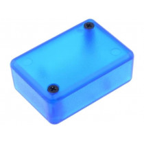1551GTBU; Enclosure: multipurpose; X: 35mm; Y: 50mm; Z: 20mm; 1551; ABS; blue; HAMMOND