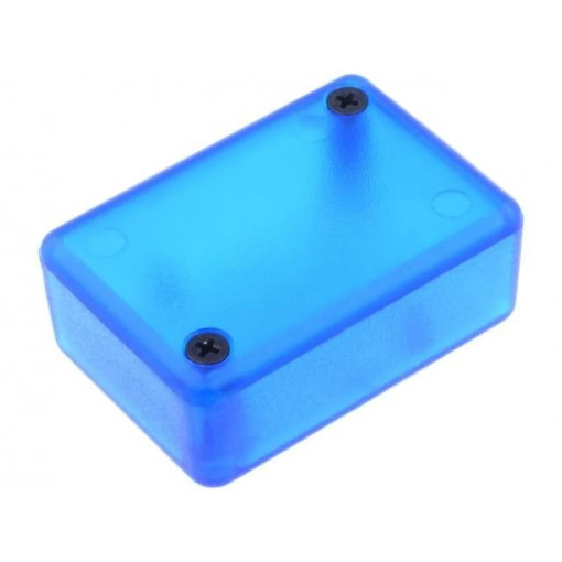 1551GTBU; Enclosure: multipurpose; X: 35mm; Y: 50mm; Z: 20mm; 1551; ABS; blue; HAMMOND