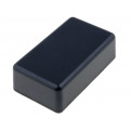 1551HBK; Enclosure: multipurpose; X: 35mm; Y: 60mm; Z: 20mm; 1551; ABS; black; HAMMOND