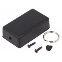 1551HRBK; Enclosure: for remote controller; X: 35mm; Y: 60mm; Z: 20mm; ABS; HAMMOND 1551HRBK; Enclosure: for remote controller; X: 35mm; Y: 60mm; Z: 20mm; ABS; HAMMOND