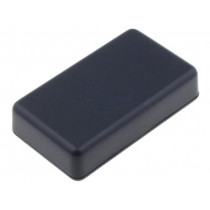 1551JBK; Enclosure: multipurpose; X: 35mm; Y: 60mm; Z: 15mm; 1551; ABS; black; HAMMOND