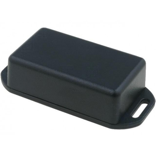 1551KFLBK; Enclosure: multipurpose; X: 40mm; Y: 80mm; Z: 20mm; with fixing lugs; HAMMOND
