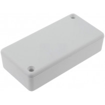 1551KGY; Enclosure: multipurpose; X: 40mm; Y: 80mm; Z: 20mm; 1551; ABS; grey; HAMMOND