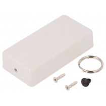 1551KRGY; Enclosure: for remote controller; X: 40mm; Y: 80mm; Z: 20mm; ABS; HAMMOND
