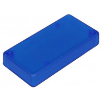 1551LTBU; Enclosure: multipurpose; X: 40mm; Y: 80mm; Z: 15mm; 1551; ABS; blue; HAMMOND