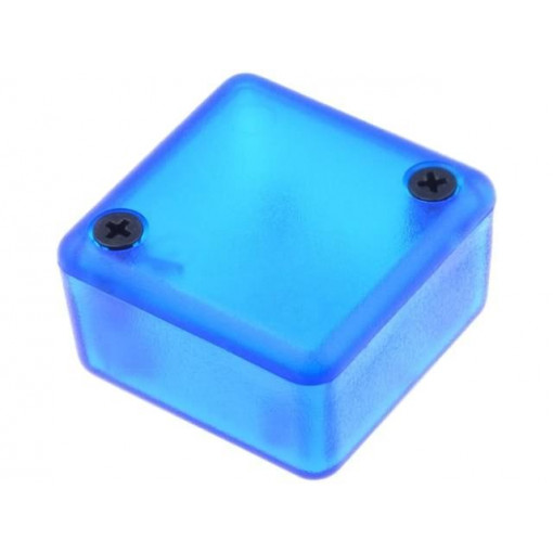 1551MTBU; Enclosure: multipurpose; X: 35mm; Y: 35mm; Z: 20mm; 1551; ABS; blue; HAMMOND