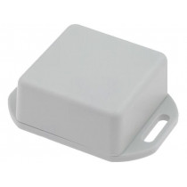 1551PFLGY; Enclosure: multipurpose; X: 40mm; Y: 40mm; Z: 20mm; with fixing lugs; HAMMOND