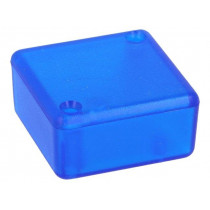 1551PTBU; Enclosure: multipurpose; X: 40mm; Y: 40mm; Z: 20mm; 1551; ABS; blue; HAMMOND
