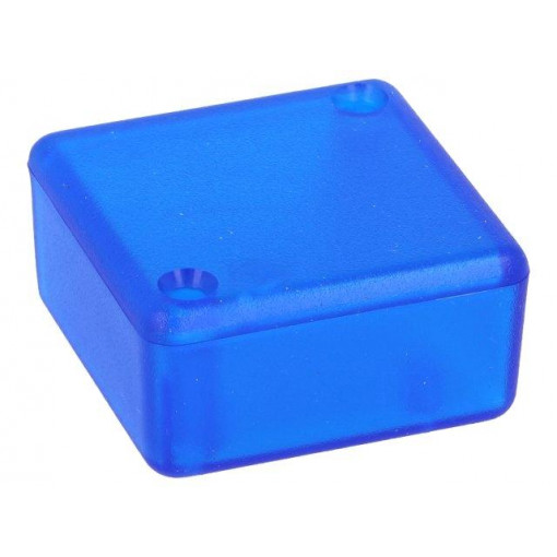 1551PTBU; Enclosure: multipurpose; X: 40mm; Y: 40mm; Z: 20mm; 1551; ABS; blue; HAMMOND