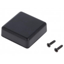 1551QBK; Enclosure: multipurpose; X: 40mm; Y: 40mm; Z: 15mm; 1551; ABS; black; HAMMOND