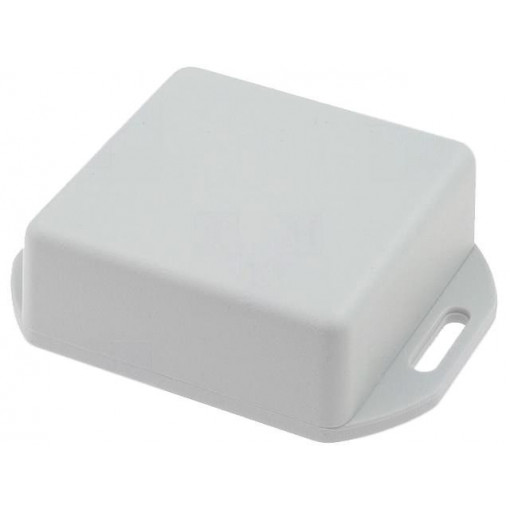 1551RFLGY; Enclosure: multipurpose; X: 50mm; Y: 50mm; Z: 20mm; with fixing lugs; HAMMOND