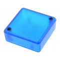 1551RTBU; Enclosure: multipurpose; X: 50mm; Y: 50mm; Z: 20mm; 1551; ABS; blue; HAMMOND