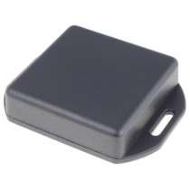 1551SFLBK; Enclosure: multipurpose; X: 50mm; Y: 50mm; Z: 15mm; with fixing lugs; HAMMOND