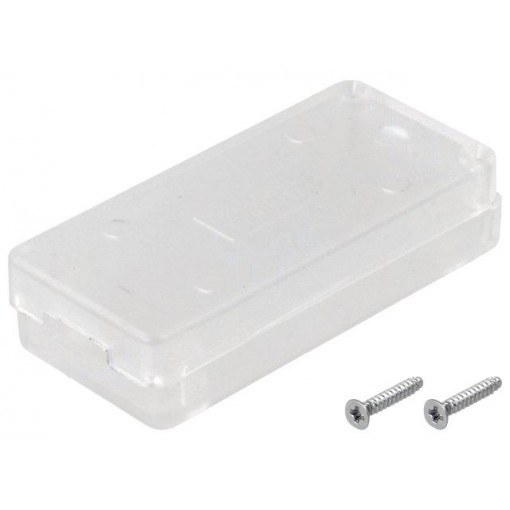 1551USB3CLR; Enclosure: for USB; X: 30mm; Y: 65mm; Z: 15.5mm; ABS; HAMMOND