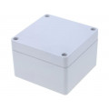 1554E2GY; Enclosure: multipurpose; X: 90mm; Y: 90mm; Z: 60mm; 1554; grey; HAMMOND