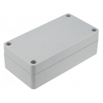 1554FGY; Enclosure: multipurpose; X: 90mm; Y: 120mm; Z: 60mm; 1554; ABS; grey; HAMMOND
