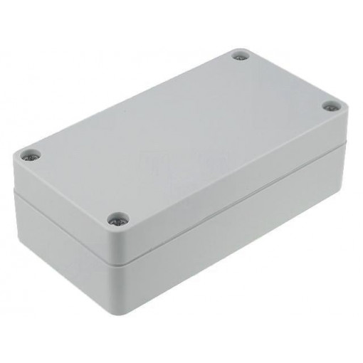 1554FGY; Enclosure: multipurpose; X: 90mm; Y: 120mm; Z: 60mm; 1554; ABS; grey; HAMMOND