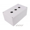 1554MPB3; Enclosure: for remote controller; X: 120mm; Y: 200mm; Z: 90mm; IP66; HAMMOND 1554MPB3; Enclosure: for remote controller; X: 120mm; Y: 200mm; Z: 90mm; IP66; HAMMOND