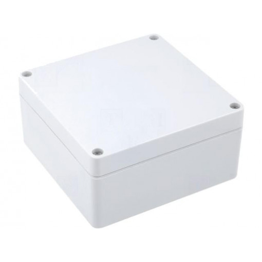 1554NGY; Enclosure: multipurpose; X: 120mm; Y: 120mm; Z: 60mm; 1554; ABS; grey; HAMMOND
