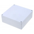 1554R2GY; Enclosure: multipurpose; X: 160mm; Y: 160mm; Z: 60mm; 1554; grey; HAMMOND
