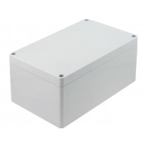 1554TGY; Enclosure: multipurpose; X: 120mm; Y: 180mm; Z: 90mm; 1554; ABS; grey; HAMMOND