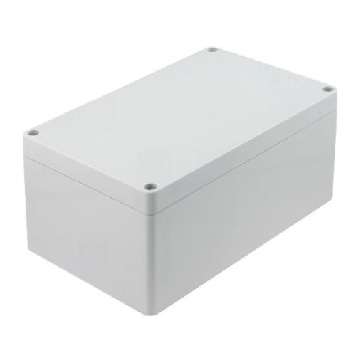 1554TGY; Enclosure: multipurpose; X: 120mm; Y: 180mm; Z: 90mm; 1554; ABS; grey; HAMMOND