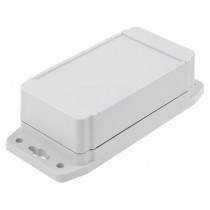 1555CF22GY; Enclosure: multipurpose; X: 66mm; Y: 120mm; Z: 42mm; 1555F; ABS; grey; HAMMOND