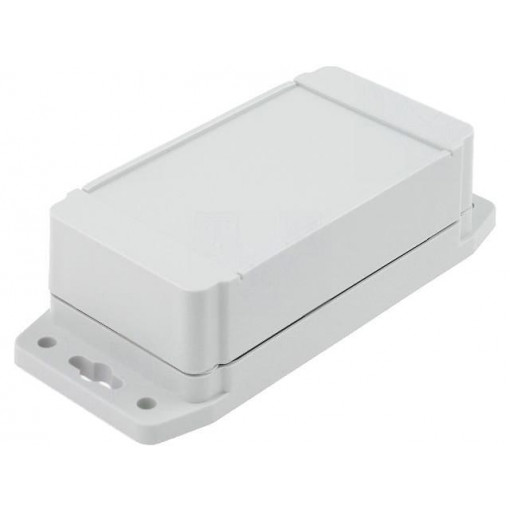 1555CF22GY; Enclosure: multipurpose; X: 66mm; Y: 120mm; Z: 42mm; 1555F; ABS; grey; HAMMOND