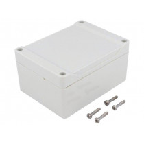 1555FGY; Enclosure: multipurpose; X: 90mm; Y: 120mm; Z: 60mm; 1555; ABS; grey; HAMMOND