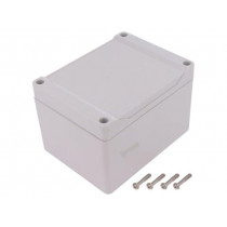 1555G2GY; Enclosure: multipurpose; X: 90mm; Y: 120mm; Z: 80mm; 1555; grey; HAMMOND