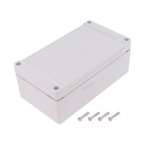 1555J2GY; Enclosure: multipurpose; X: 90mm; Y: 160mm; Z: 60mm; 1555; grey; HAMMOND