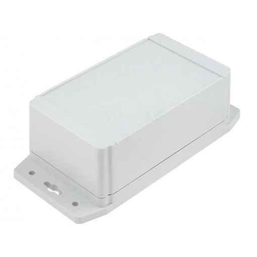 1555JF42GY; Enclosure: multipurpose; X: 91mm; Y: 159mm; Z: 62mm; 1555F; ABS; grey; HAMMOND
