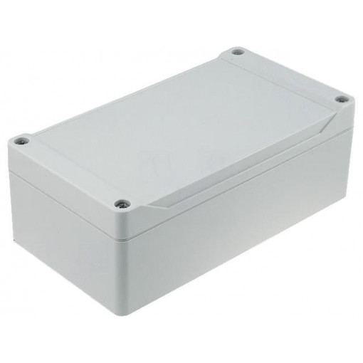 1555JGY; Enclosure: multipurpose; X: 90mm; Y: 160mm; Z: 60mm; 1555; ABS; grey; HAMMOND