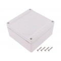 1555N2GY; Enclosure: multipurpose; X: 120mm; Y: 120mm; Z: 60mm; 1555; grey; HAMMOND
