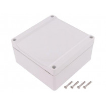 1555N2GY; Enclosure: multipurpose; X: 120mm; Y: 120mm; Z: 60mm; 1555; grey; HAMMOND