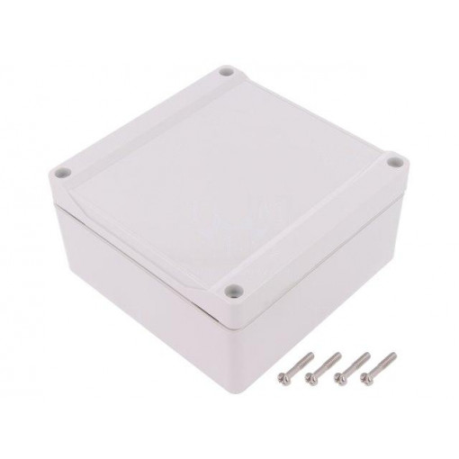 1555N2GY; Enclosure: multipurpose; X: 120mm; Y: 120mm; Z: 60mm; 1555; grey; HAMMOND