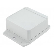 1555NF42GY; Enclosure: multipurpose; X: 120mm; Y: 120mm; Z: 62mm; 1555F; ABS; grey; HAMMOND