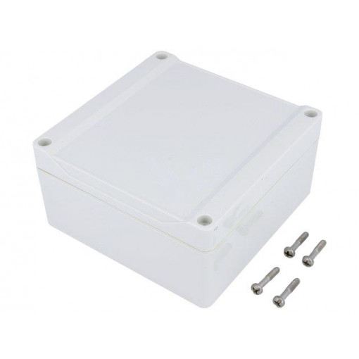 1555NGY; Enclosure: multipurpose; X: 120mm; Y: 120mm; Z: 60mm; 1555; ABS; grey; HAMMOND
