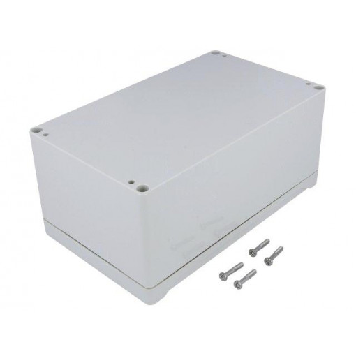 1555UGY; Enclosure: multipurpose; X: 120mm; Y: 200mm; Z: 90mm; 1555; ABS; grey; HAMMOND