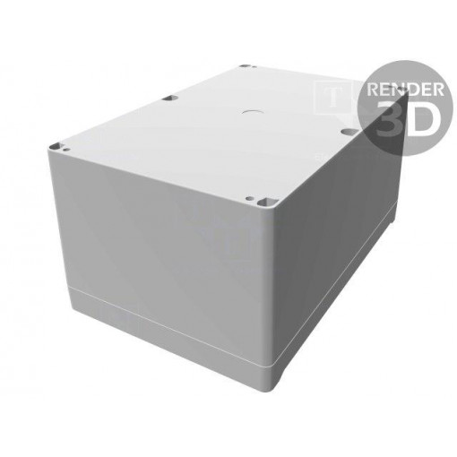 1555VBGY; Enclosure: multipurpose; X: 160mm; Y: 240mm; Z: 120mm; 1555; ABS; grey; HAMMOND