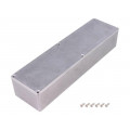 1590BX; Enclosure: multipurpose; X: 70mm; Y: 254mm; Z: 51mm; 1590; aluminium; HAMMOND