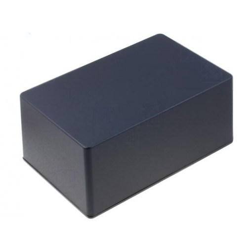 1590EBK; Enclosure: multipurpose; X: 120mm; Y: 188mm; Z: 82mm; 1590; aluminium; HAMMOND