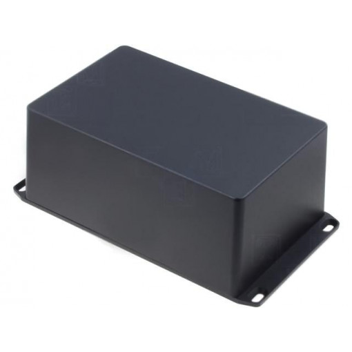 1590EFLBK; Enclosure: multipurpose; X: 120mm; Y: 188mm; Z: 82mm; 1590; aluminium; HAMMOND