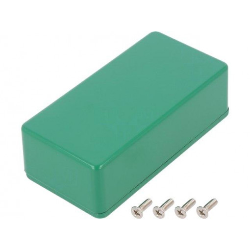 1590G2GR; Enclosure: multipurpose; X: 50mm; Y: 100mm; Z: 31mm; 1590; aluminium; HAMMOND