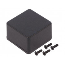 1590MMBK; Enclosure: multipurpose; X: 50mm; Y: 50mm; Z: 31mm; 1590; aluminium; HAMMOND