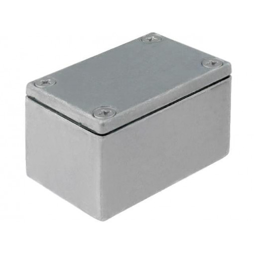 1590WH; Enclosure: multipurpose; X: 38mm; Y: 52mm; Z: 31mm; 1590W; aluminium; HAMMOND