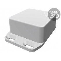 1590WLLBFL; Enclosure: multipurpose; X: 50mm; Y: 50mm; Z: 25mm; with fixing lugs; HAMMOND